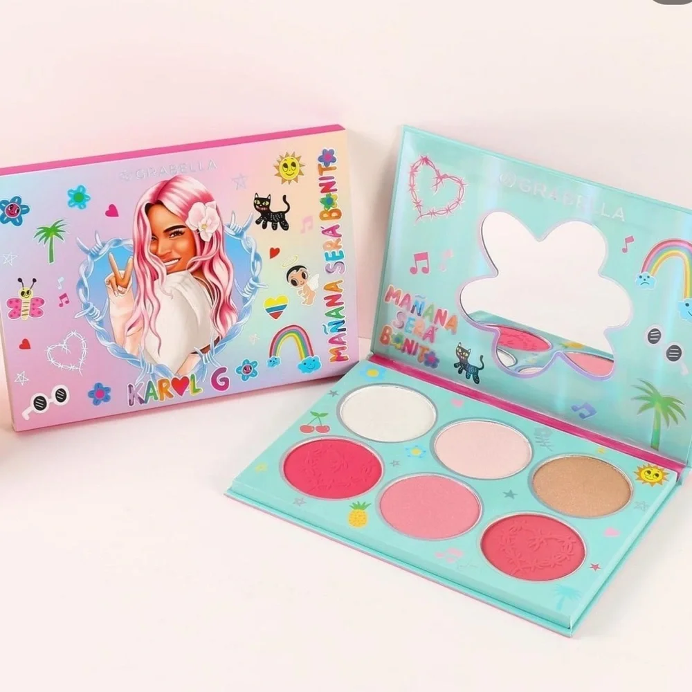 Karol‎ G mañana sera Bonito highlights & blush